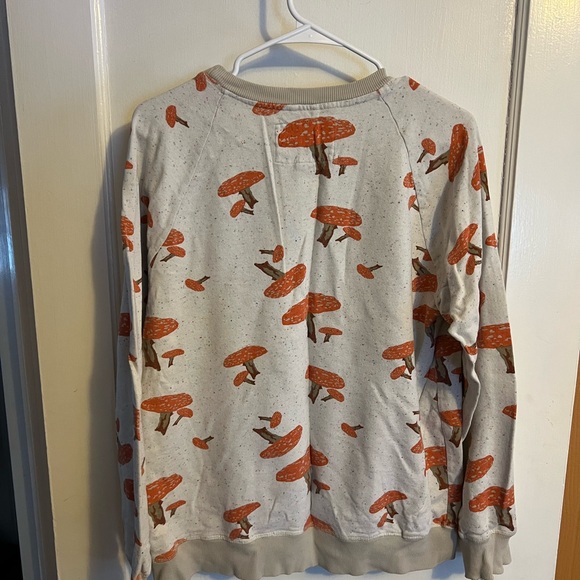 Urban Outfitters Mushroom Print Sweatshirt - Picture 3 of 3